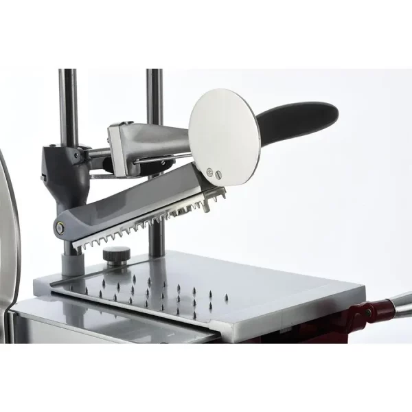 Prosciutto Schwungrad Handbetrieb Aufschnittmaschine Berkel Model B3 in Rot – Bild 7