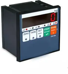 Wiegeanzeige DGTQF mit Dosierfunktion zum Einbau in Schaltschränke