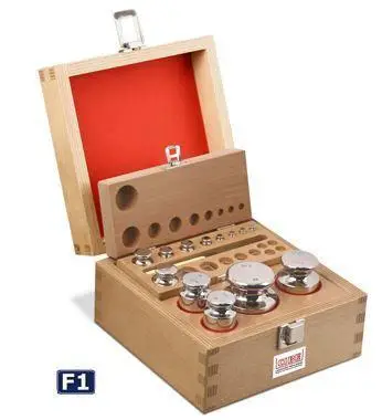 Gewichtssätze F1 Eich-Klasse II 100.000d