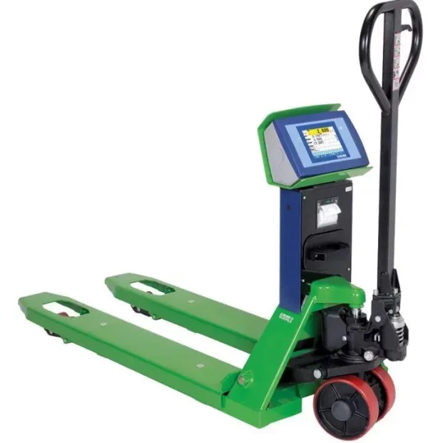 Gabelhubwaage Eichfähig Multifunktionell mit Touchanzeige Serie RAUCH TPW-TS, Wiegebereiche bis 2.000 kg