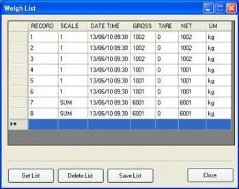 Verwiegesoftware mit Qualitätsprüfung für Hartholz