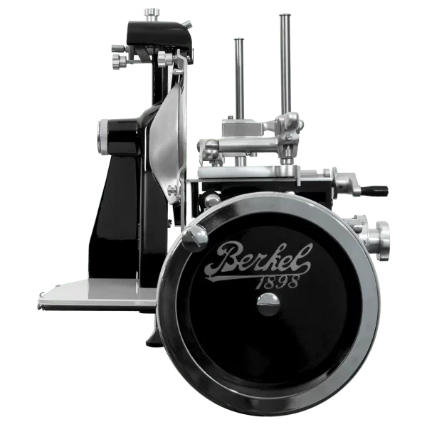 Prosciutto Schwungrad Handbetrieb Aufschnittmaschine Berkel Model B2 in Schwarz