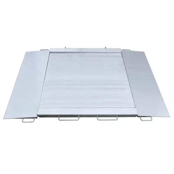 Durchfahrwaage in Edelstahlausführung - bis 1.500x1.500 mm, Wiegebereich bis 1.500 kg – Bild 2