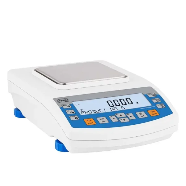 Präzisionswaage RPS.R2 Standard, Eichfähige Teilung 0,01 g, Grafische LCD-Oberfläche, Interne Kalibrierung
