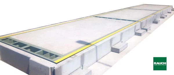Flexible Stahl-Beton-Fahrzeugwaage, 24x3m, Wiegebereiche bis 60t – Bild 5