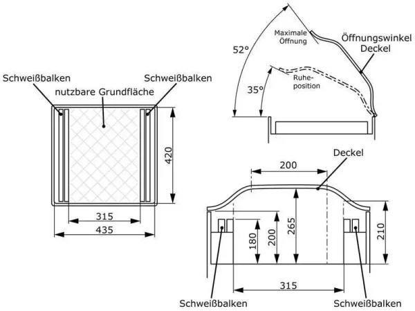 Kammer Vakuumgerät Basic RVAC-400-T Tischgerät (2 Schweißbalken) – Bild 2