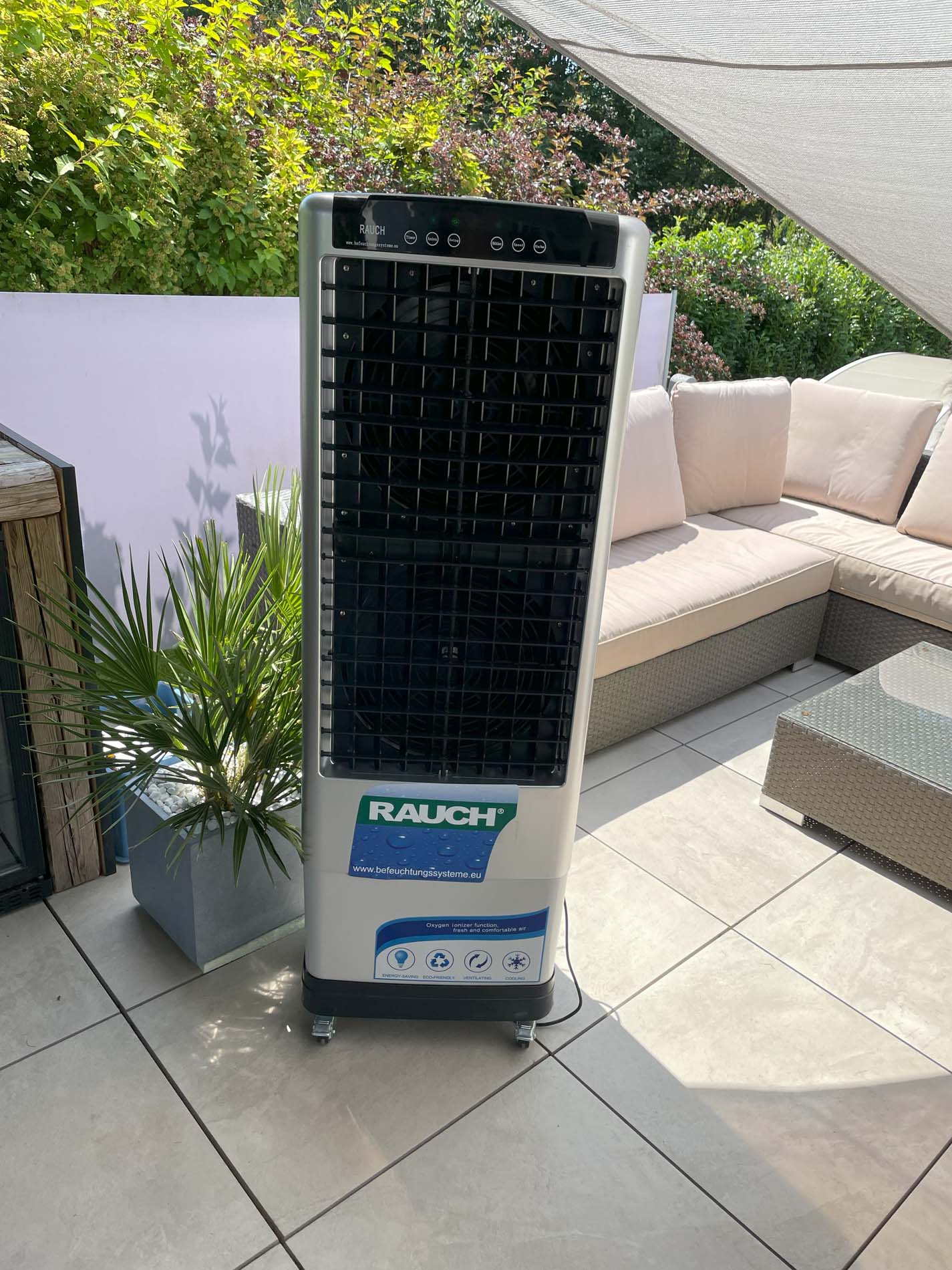 Profi Befeuchtungskühler Smoky Cool 075, Mobile Outdoor-Erfrischung für mittelgroße Bereiche! – Bild 3